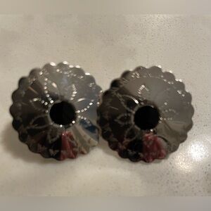 Chic Silver Conch Navajo Earrings